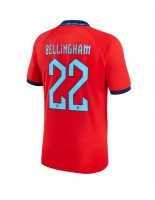 Englanti Jude Bellingham #22 Vieraspaita MM-kisat 2022 Lyhythihainen
